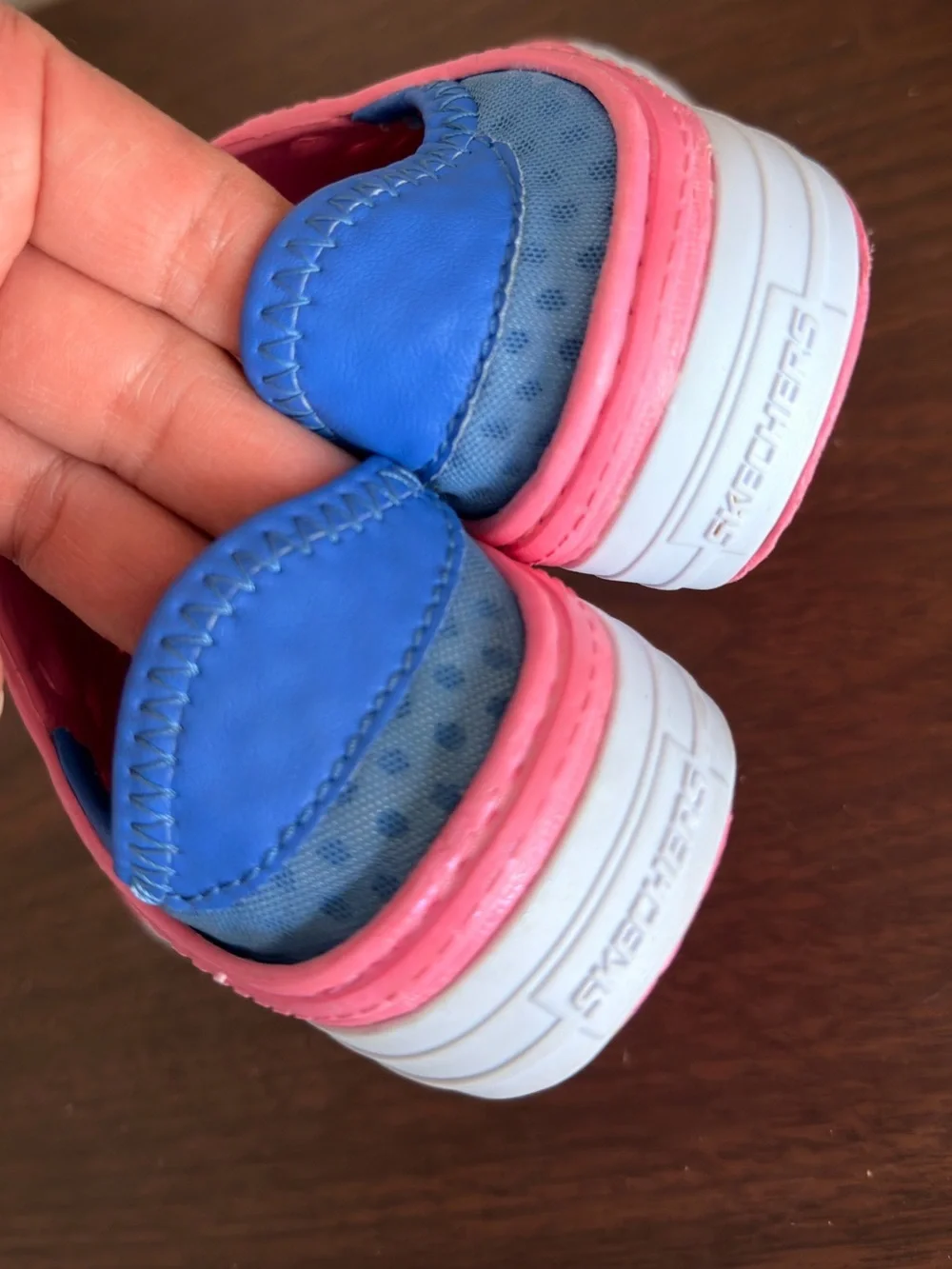 Skechers Kids Pink Slip-On Water-Friendly Sneakers size 7 NNT